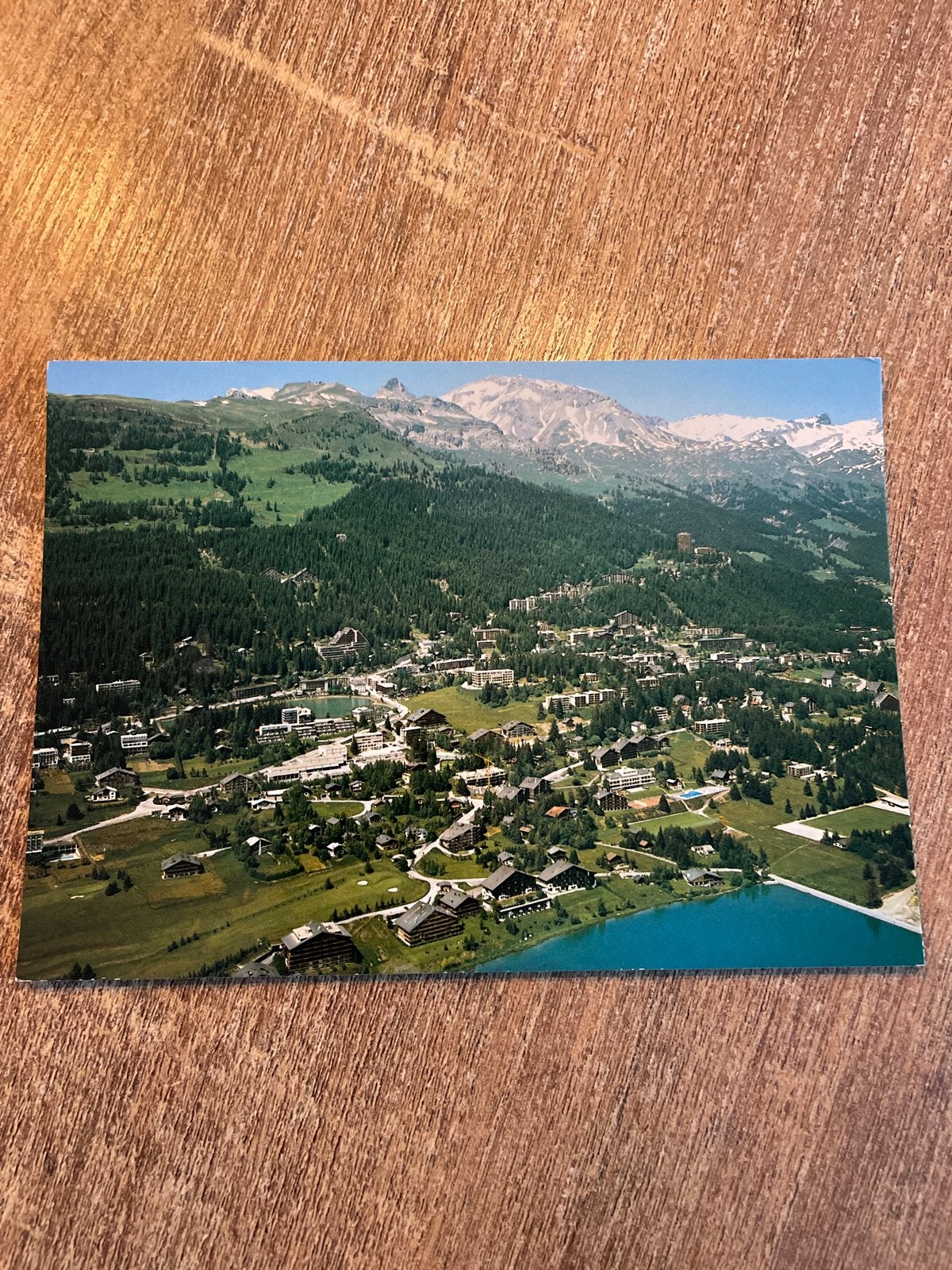 Ansichtkaart Montana-Crans, Alpen Wallis, Zwitserland, Ophalen of Verzenden, 1960 tot 1980, Gelopen, Overig Europa