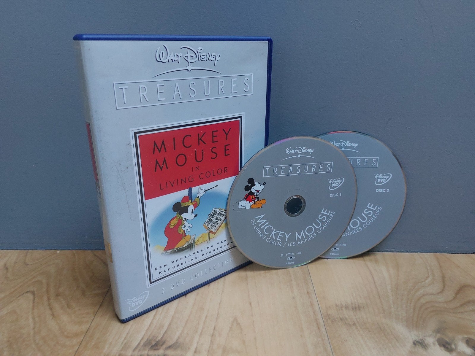 Mickey Mouse in Living Colour (2 DVD) Disney Treasures, Ophalen of Verzenden