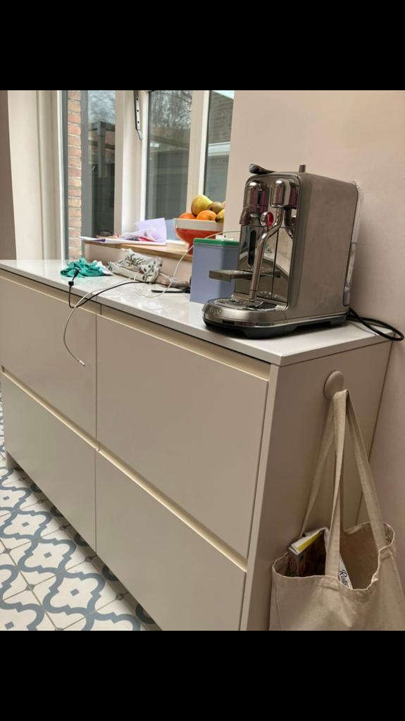 Keukenblok method, Huis en Inrichting, Kasten | Ladekasten, Zo goed als nieuw, Minder dan 100 cm, 50 tot 75 cm, Ophalen