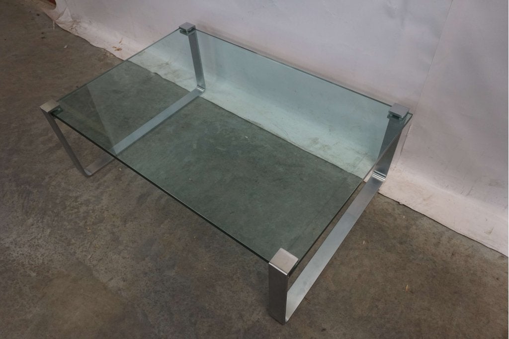 Glazen stevige salontafel 120x82,5, Gebruikt, 50 tot 100 cm, 100 tot 150 cm, Niet ingevuld