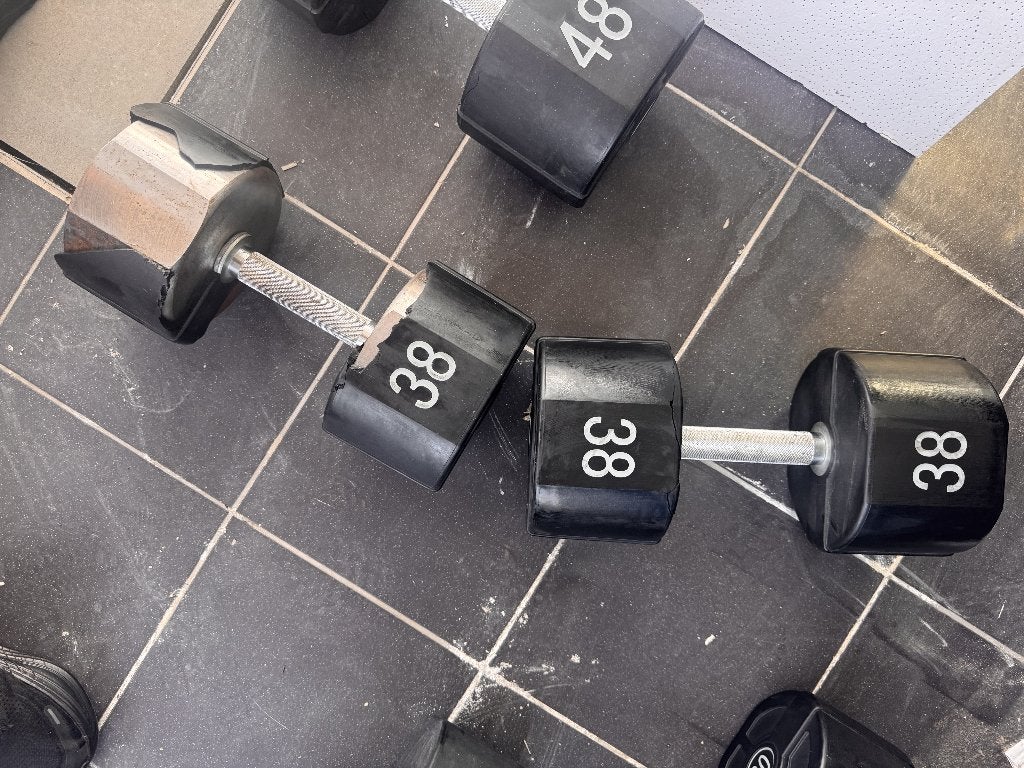 Dumbells diverse kilo's, Ophalen, Gebruikt, Benen, Dumbbell