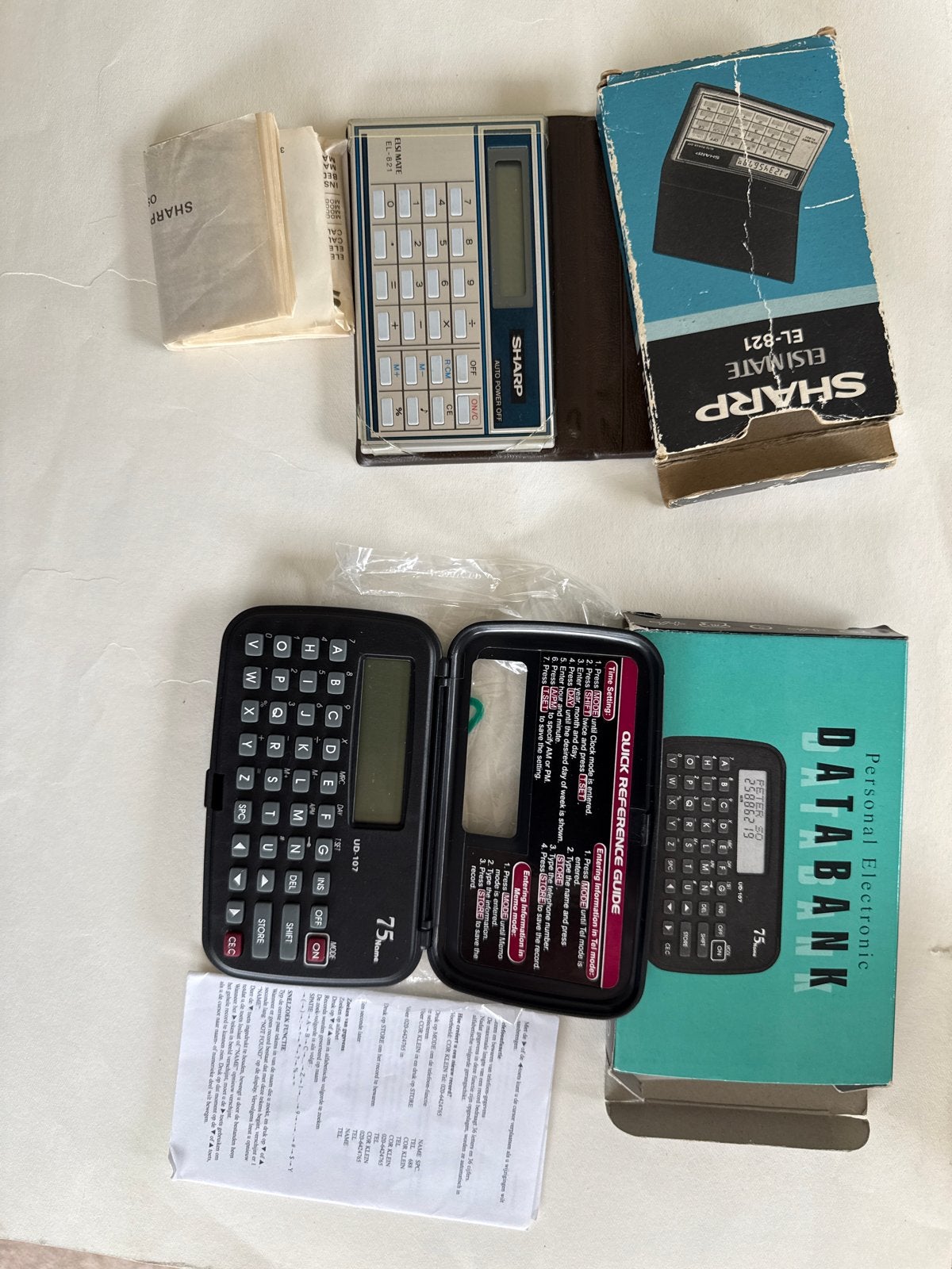 Oude rekenmachines voor een verzamelaar, Diversen, Rekenmachines, Ophalen of Verzenden