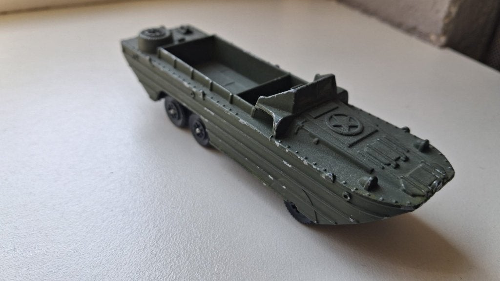 Dinky Toys - Duk - DUKW - Amphibian - made in England, Ophalen of Verzenden, Gebruikt, Jongen of Meisje