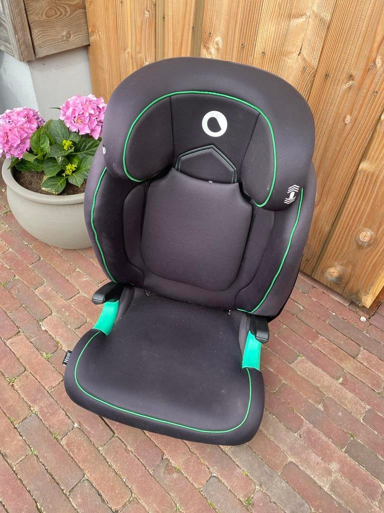 Lionelo Hugo autostoel - Zwart/Groen, Kinderen en Baby's, Autostoeltjes, 15 t/m 36 kg, Zo goed als nieuw, Isofix, Ophalen