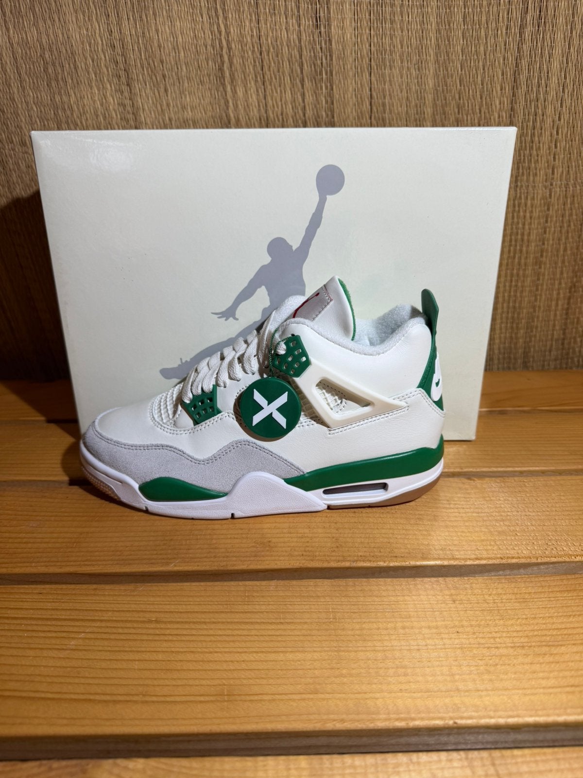 Jordan 4 Retro SB Pine Green, Ophalen of Verzenden, Nieuw, Zwart
