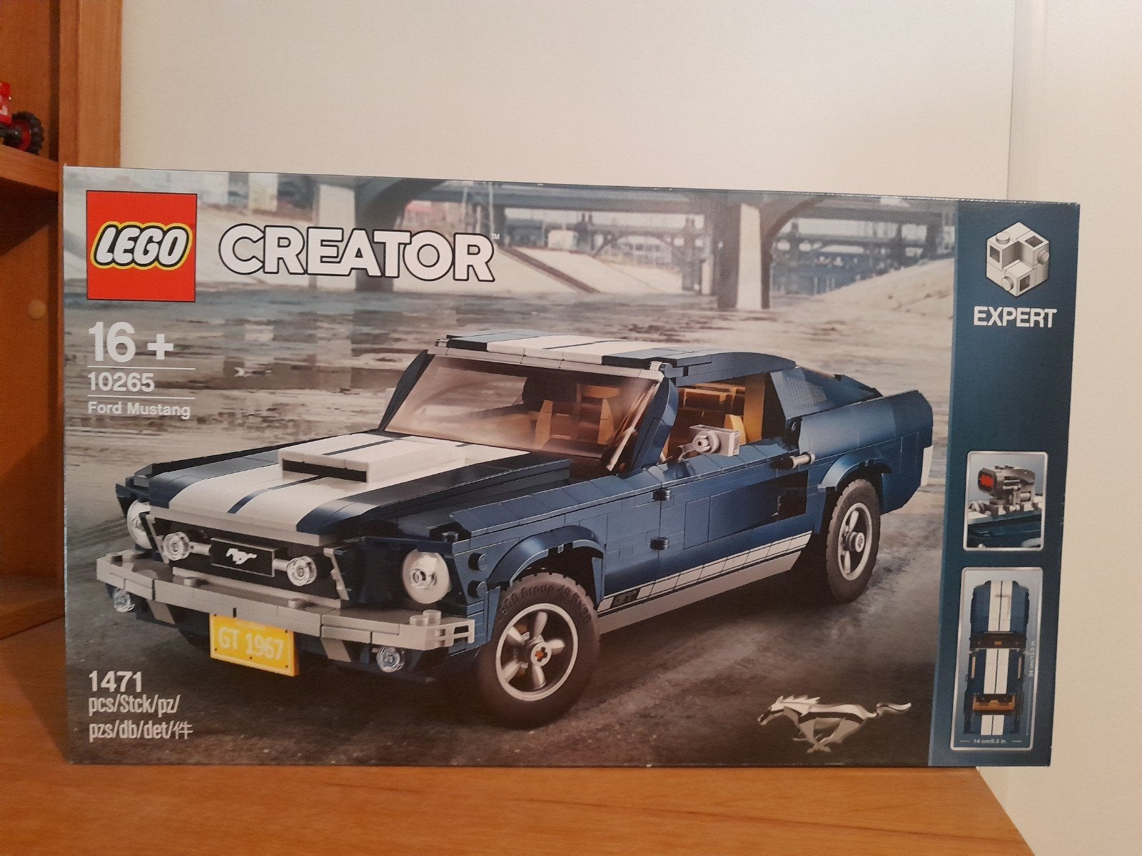 LEGO Creator Expert 10265 Ford Mustang - Nieuw in doos, Ophalen of Verzenden, Nieuw, Overige merken