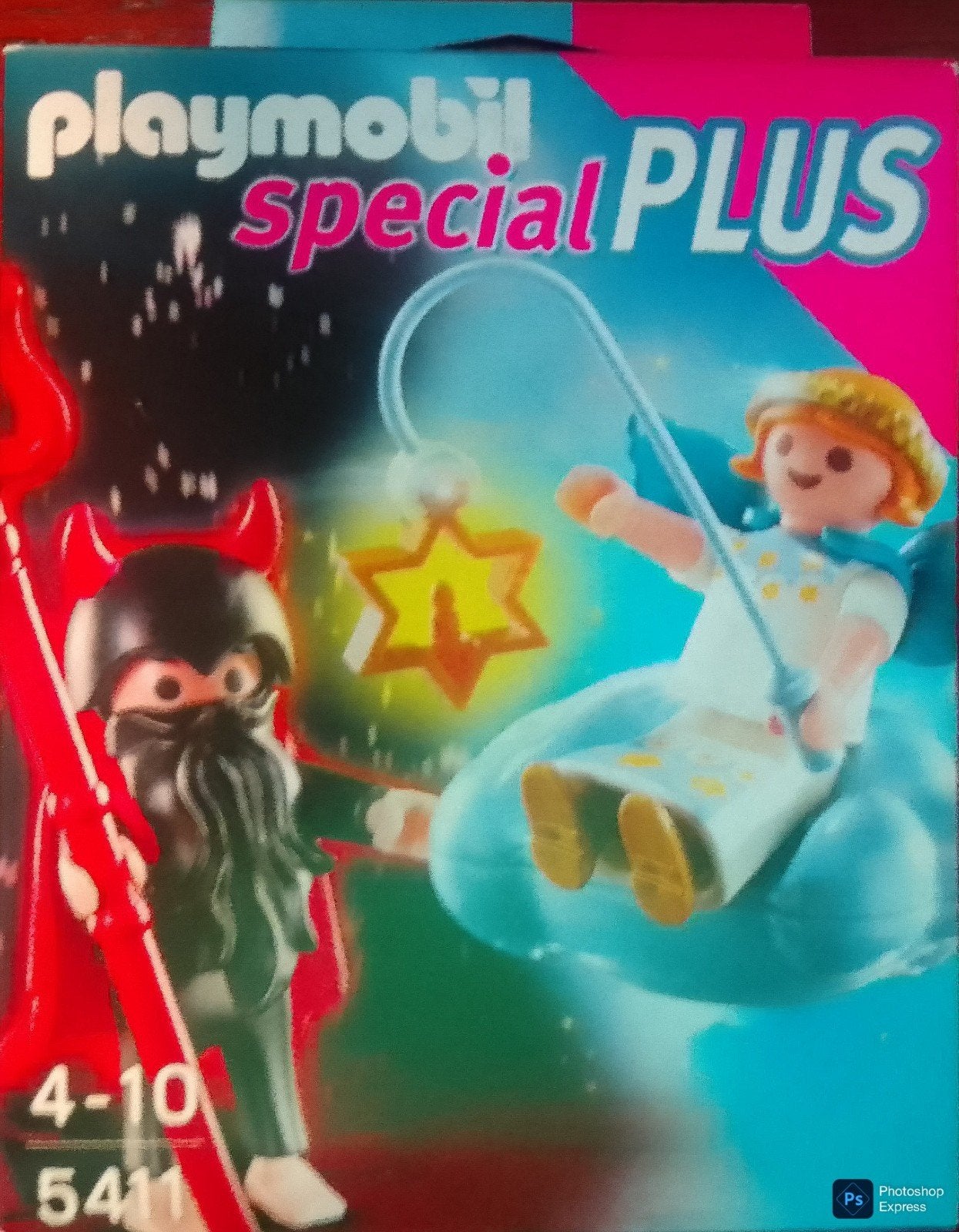 Special Plus Engel En Duivel 5411, Kinderen en Baby's, Speelgoed | Playmobil, Ophalen of Verzenden, Gebruikt, Complete set