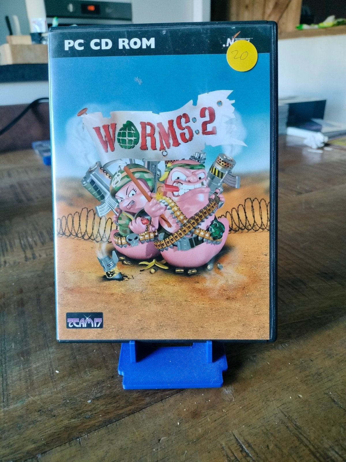 Worms 2 PC CD-ROM - Klassiek Strategie Spel, Gebruikt, 1 speler, Ophalen of Verzenden, Eén computer