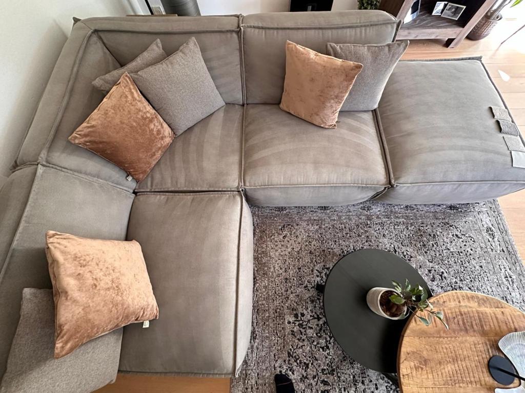 Superaanbieding nu 1099! JIM Stoere elementen bank Goossens., Huis en Inrichting, Banken | Bankstellen, 250 tot 300 cm, 100 tot 125 cm