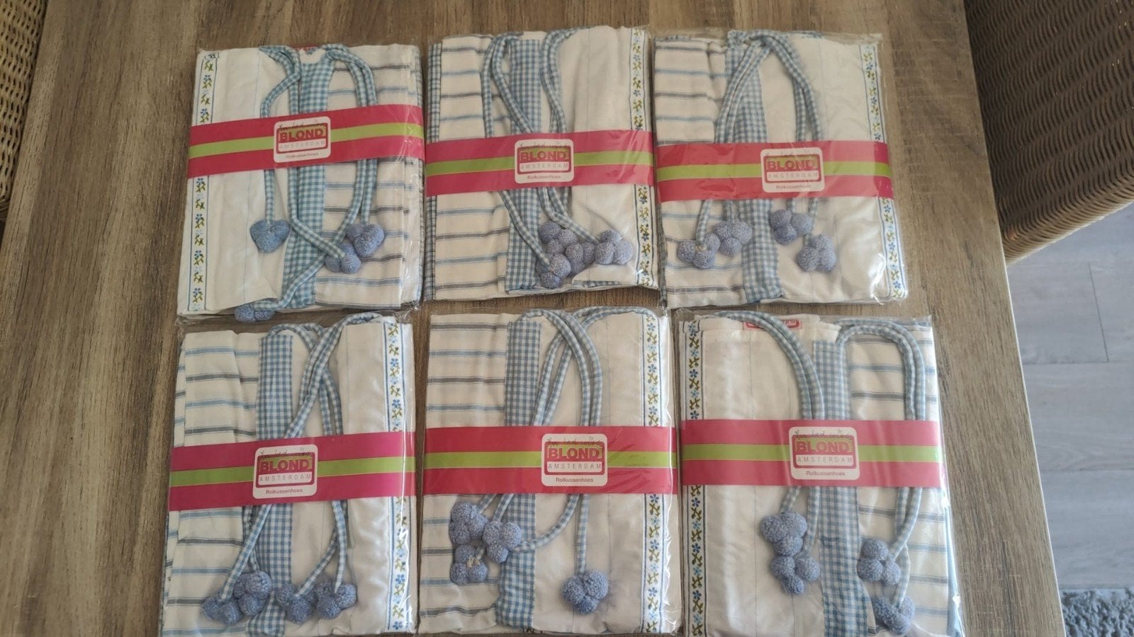 Blond Amsterdam Rolkussenhoezen Nieuw & Sealed, Textiel, Overige typen, Nieuw, Ophalen of Verzenden