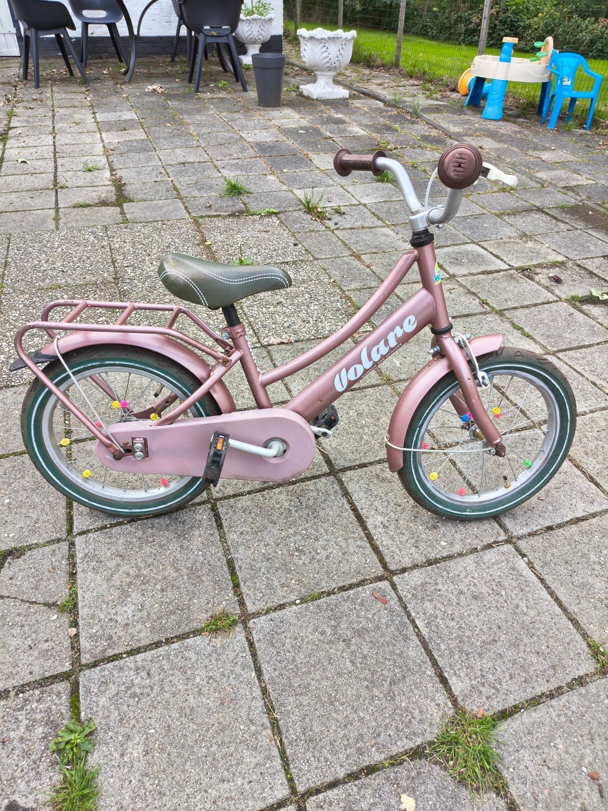 kinderfiets 16 inch, Ophalen, Terugtraprem, Volare, 16 tot 20 inch