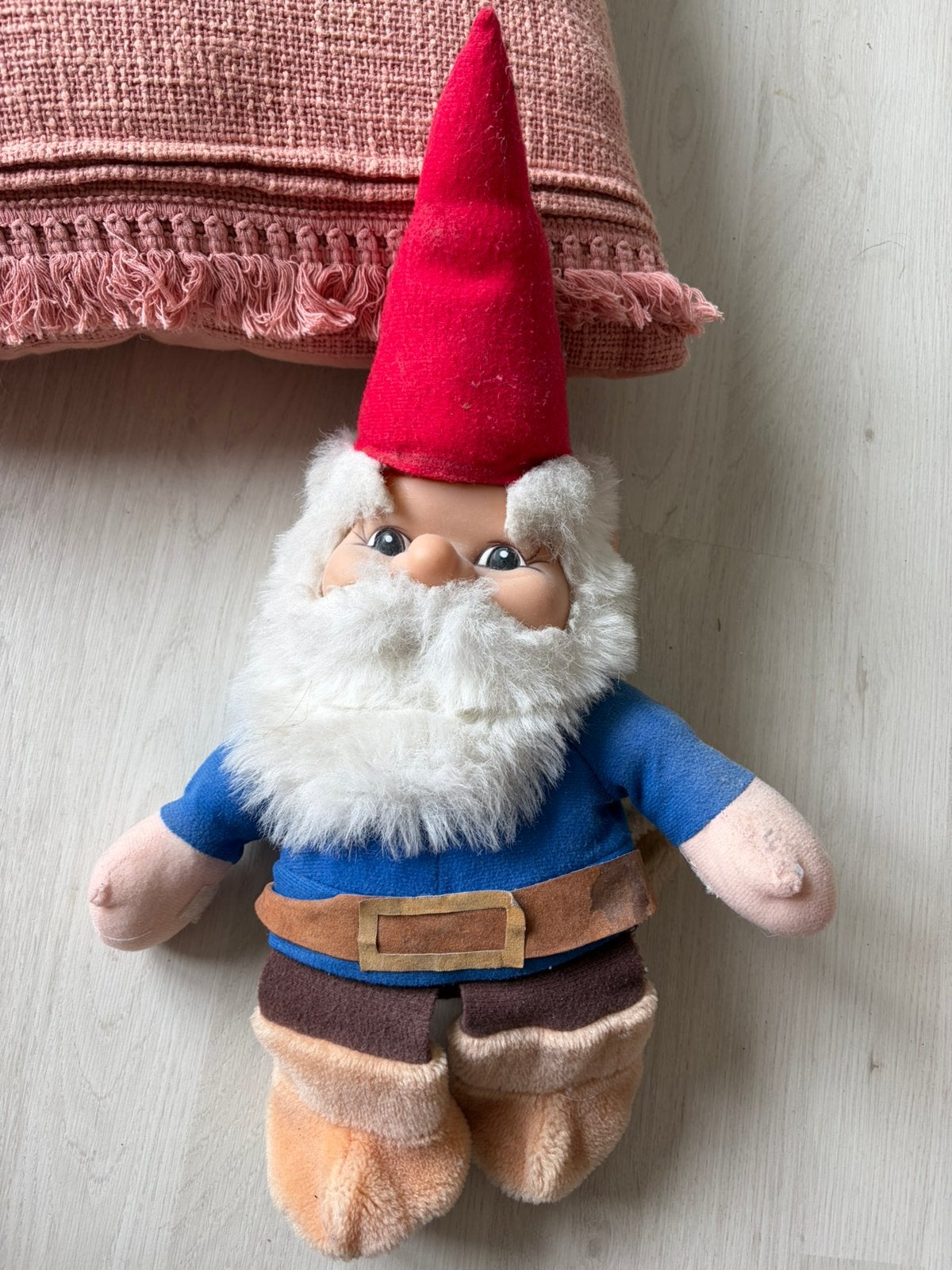 David de kabouter knuffel vintage uit 1988, Ophalen of Verzenden, Gebruikt