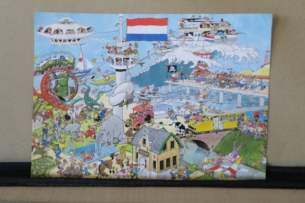 Ter land, ter zee en in de lucht/Verkeerschaos, Ophalen of Verzenden, 500 t/m 1500 stukjes, Zo goed als nieuw, Legpuzzel