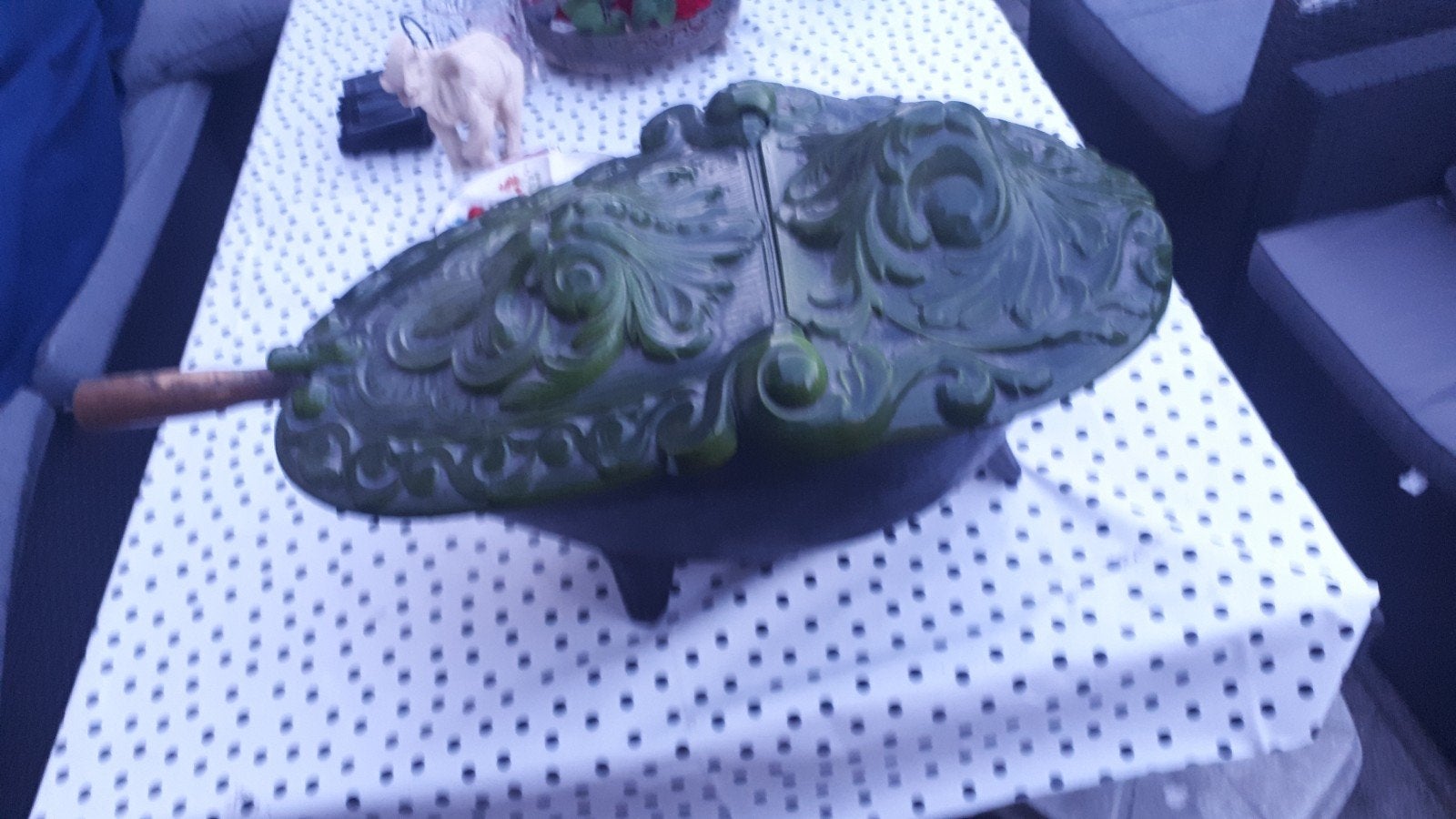 Antieke kolenkit met schep - Decoratief en functioneel, Ophalen