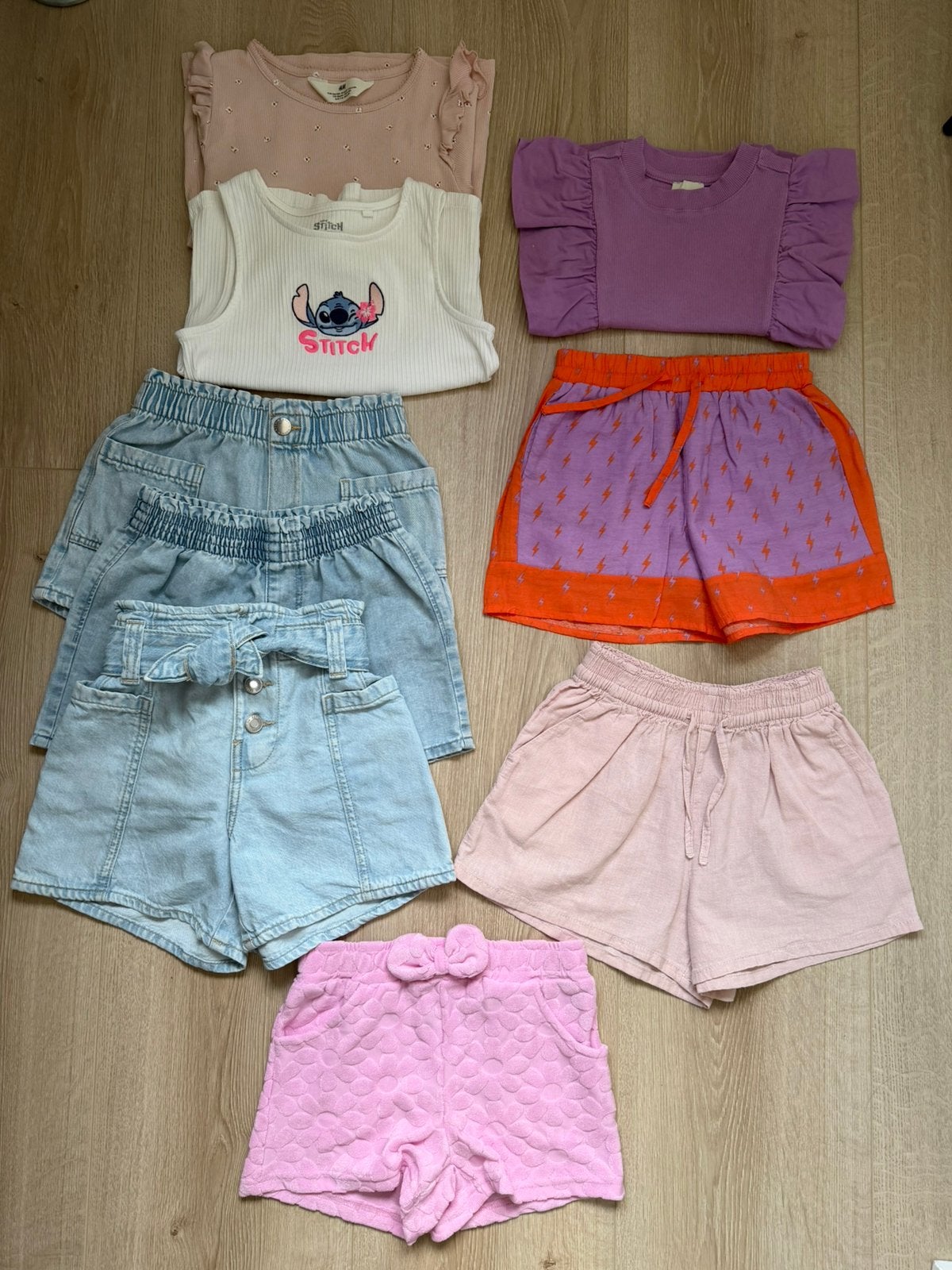 Kledingset meisje maat 116/122, Kinderen en Baby's, Kinderkleding | Maat 116, Ophalen of Verzenden, Gebruikt, Meisje, Overige typen