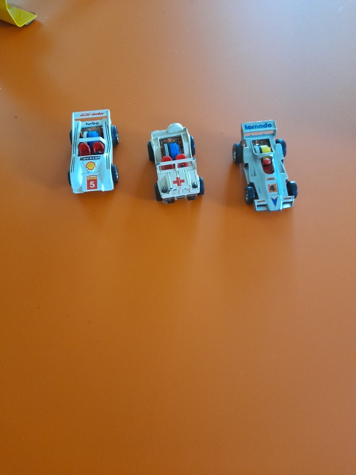 Darda racebaan auto.s 3 stuks, Overige merken, Ophalen of Verzenden, Overige aandrijving, Met looping