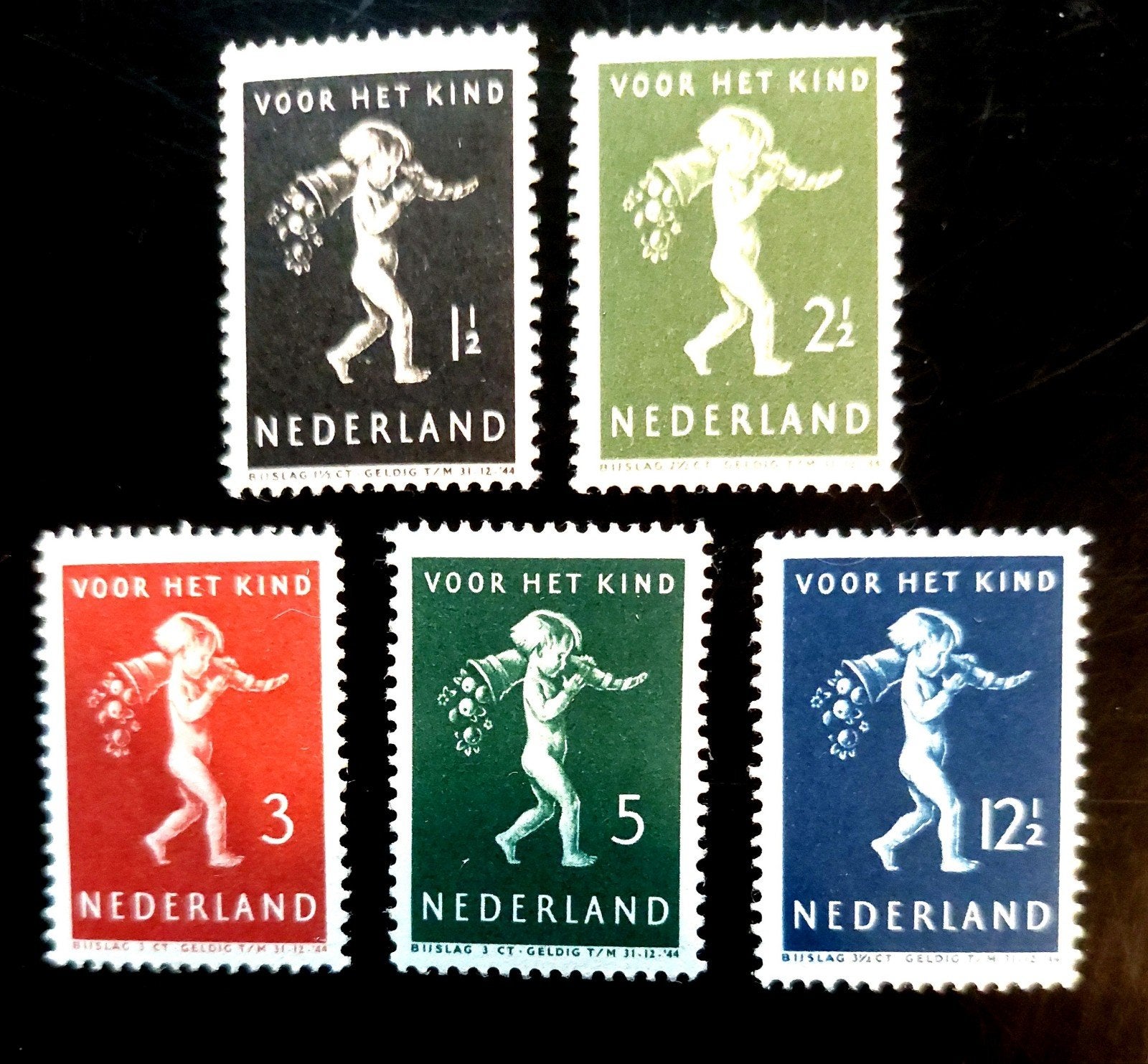 Kinderzegels 1939 postfris., Ophalen of Verzenden, T/m 1940, Postfris