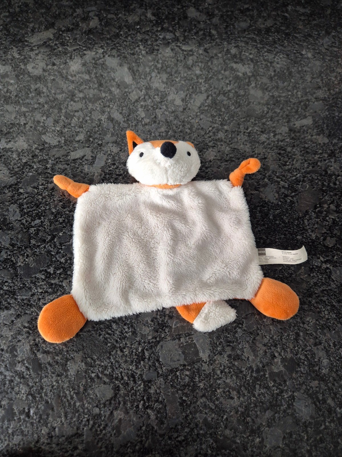 HEMA  - Knuffeldoekje Vos 33.50.0430, Ophalen of Verzenden, Overige typen