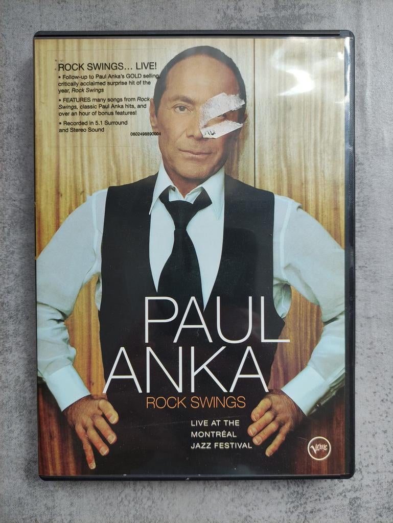 Paul anka, Cd's en Dvd's, Dvd's | Muziek en Concerten, Alle leeftijden, Ophalen of Verzenden