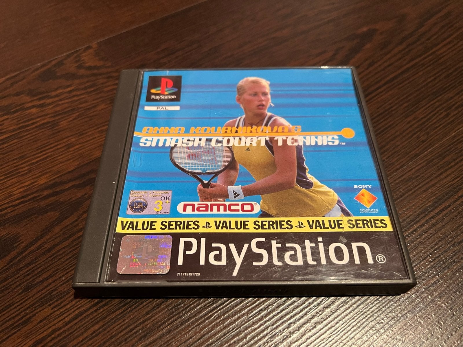 Anna Kournikova's Smash Court Tennis (PS1), Gebruikt, Verzenden, 2 spelers, Eén computer