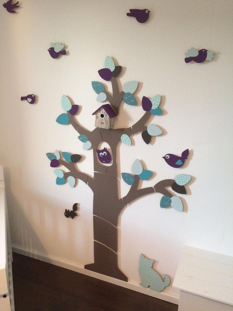 Mdf boom voor kinderkamer, Ophalen of Verzenden, Zo goed als nieuw, Wanddecoratie