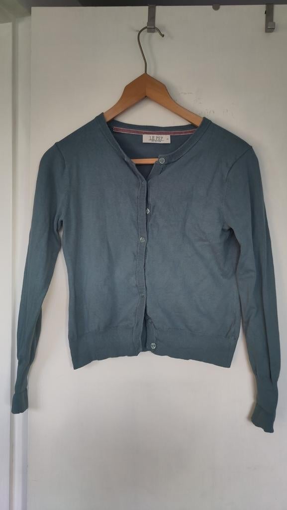 LE PEP turquoise vestje maat S, Overige kleuren, Ophalen of Verzenden, Zo goed als nieuw, LE PEP