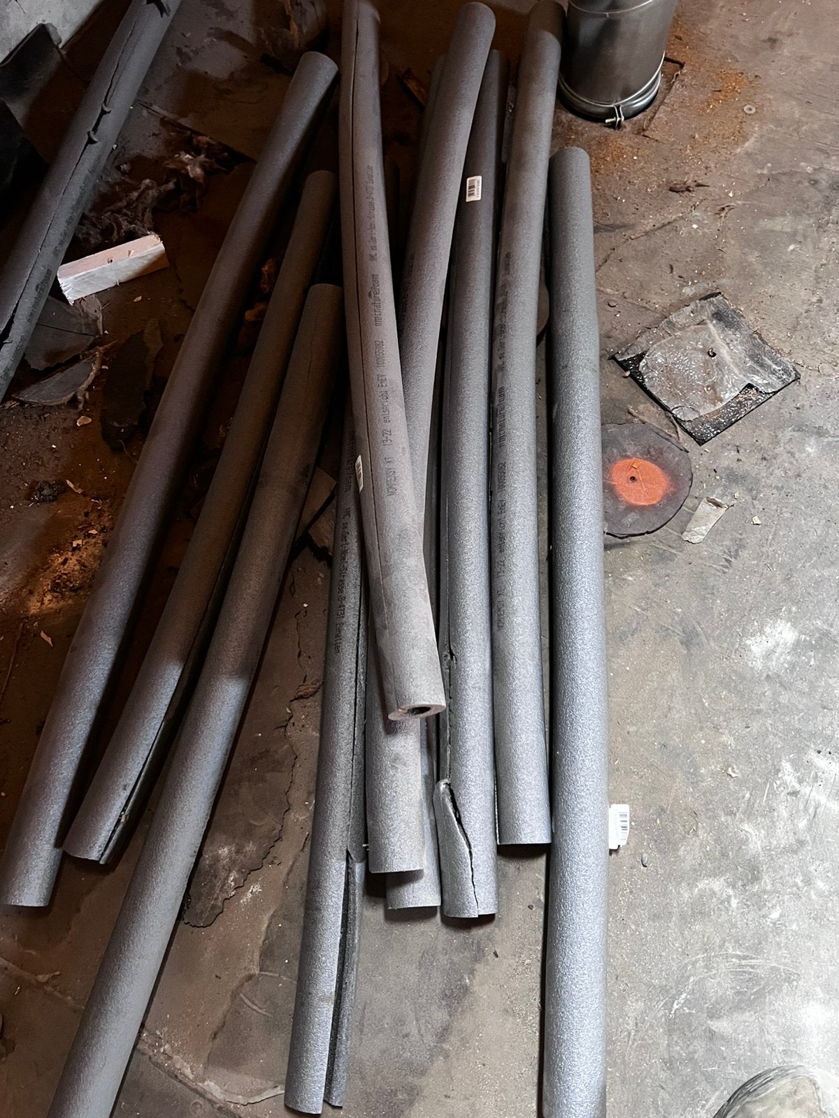 Buisisolatie 22 mm, Overige materialen, 6 meter of meer, Overige typen, Zo goed als nieuw