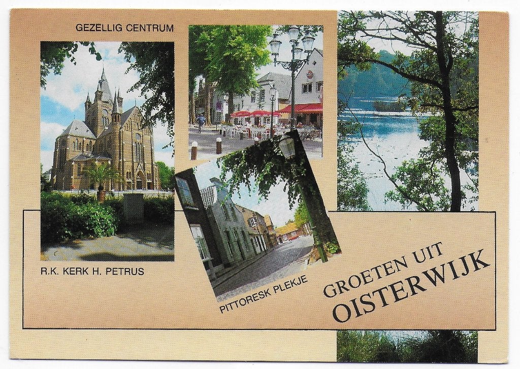 Oisterwijk Gelopen Ansichtkaart (C24 ), Ophalen of Verzenden, 1980 tot heden, Gelopen, Noord-Brabant