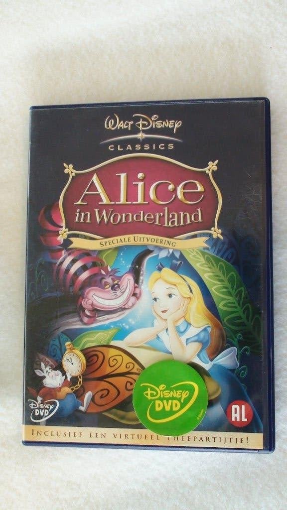 Walt Disney classics Alice in Wonderland, Cd's en Dvd's, Dvd's | Tekenfilms en Animatie, Tekenfilm, Ophalen of Verzenden, Zo goed als nieuw