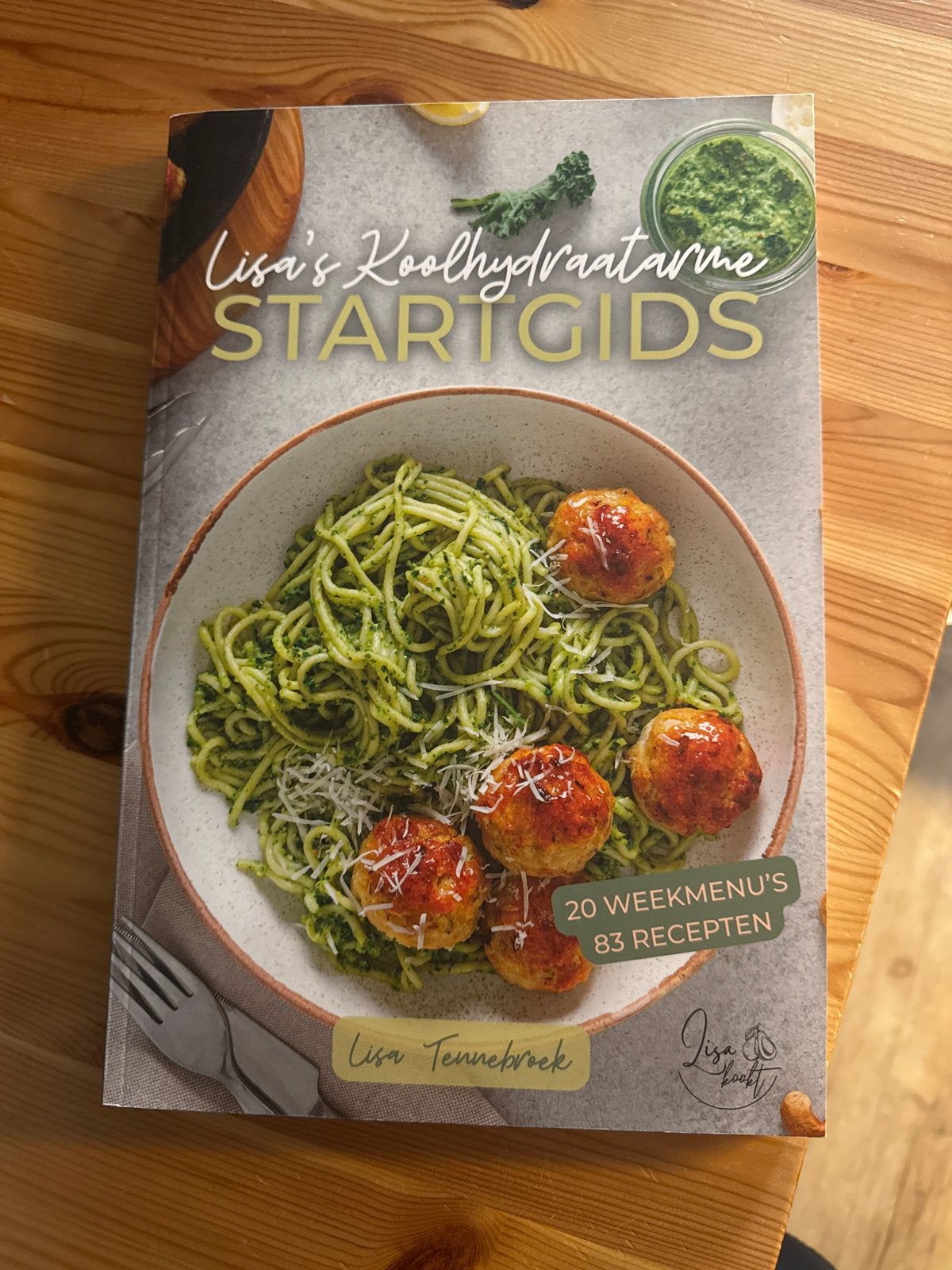 Lisa's Koolhydraatarme Startgids - Kookboek, Ophalen of Verzenden, Zo goed als nieuw, Hoofdgerechten, Gezond koken