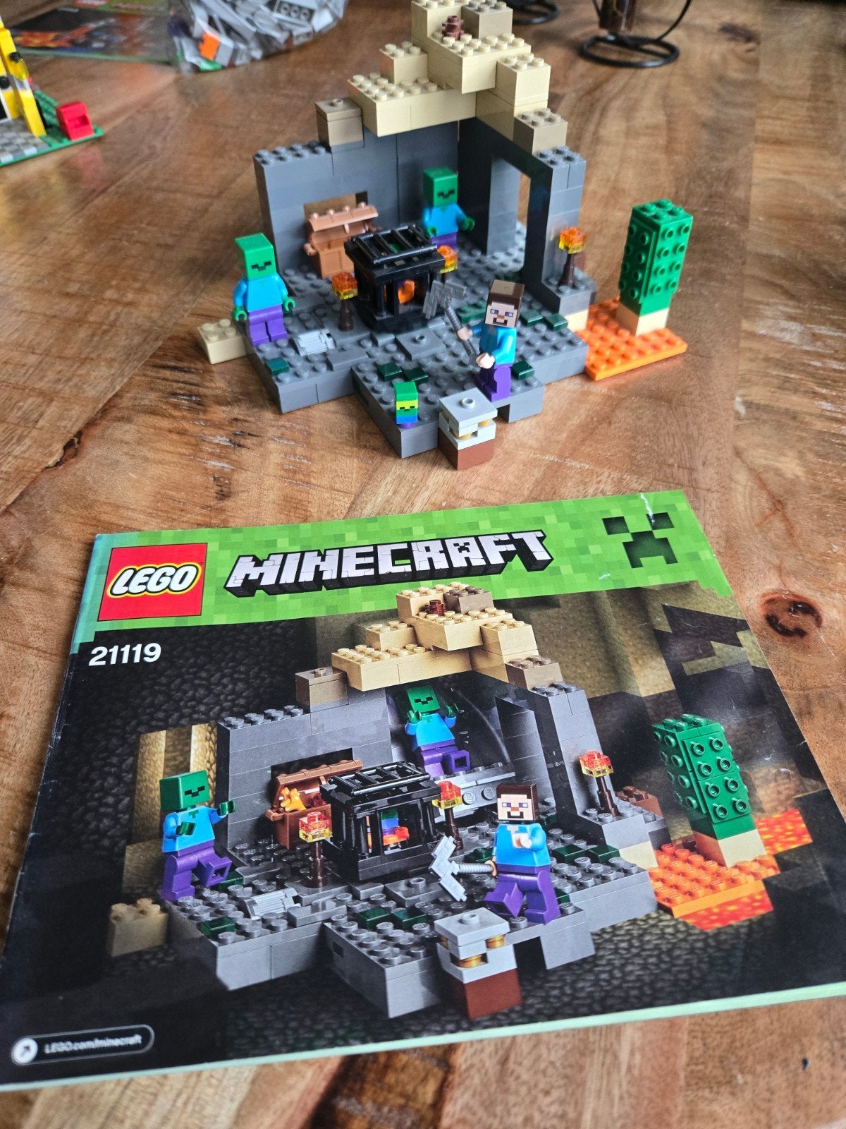 Lego mincraft 21119, Kinderen en Baby's, Speelgoed | Duplo en Lego, Compleet, Gebruikt, Minecraft, Lego