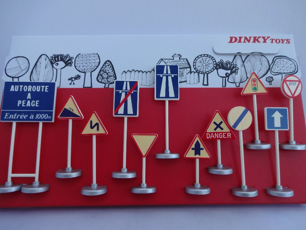Panneaux de Signalisation Routiere nr: 593 Dinky Toys 1:43, Ophalen of Verzenden, Nieuw, Auto, Dinky Toys