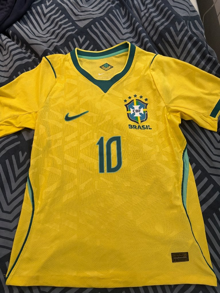 Brazilië thuisshirt WK 2026 #Neymar Jr. 10, Geel, Nike, Nieuw, Ophalen of Verzenden