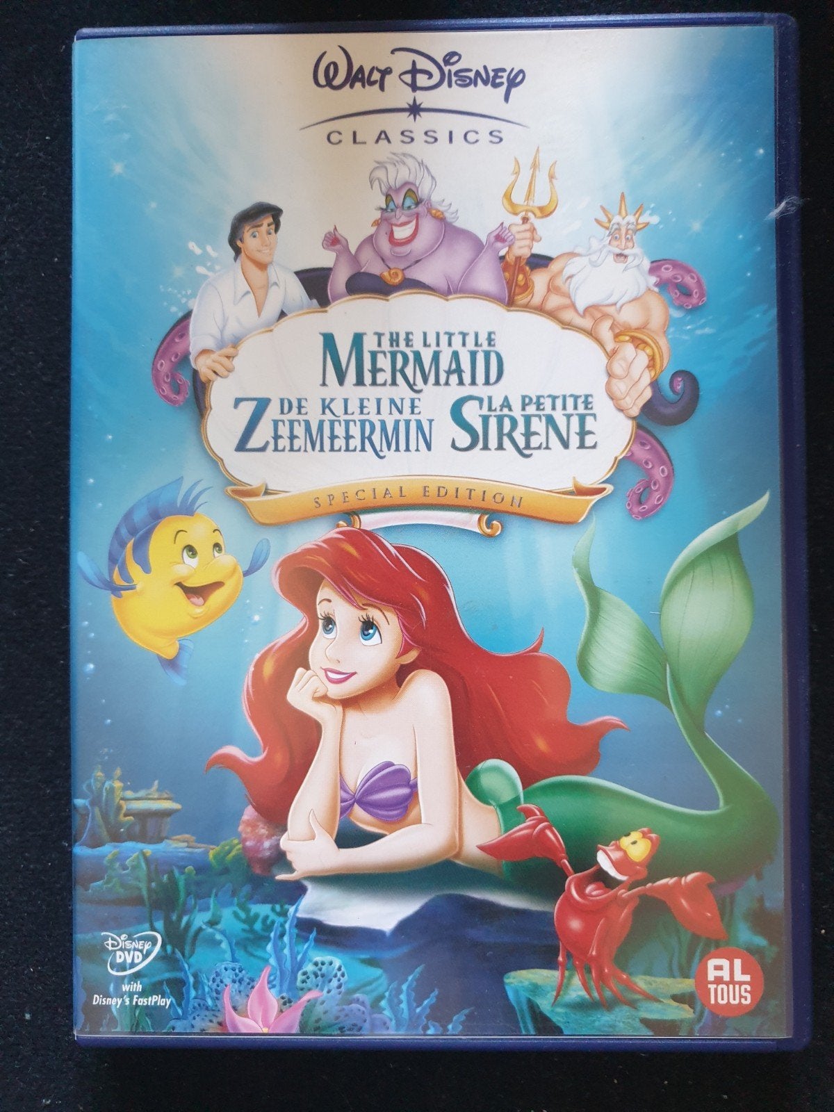 De Kleine Zeemeermin - Special edition (DVD), Cd's en Dvd's, Dvd's | Kinderen en Jeugd, Engels, Animatie, Ophalen of Verzenden