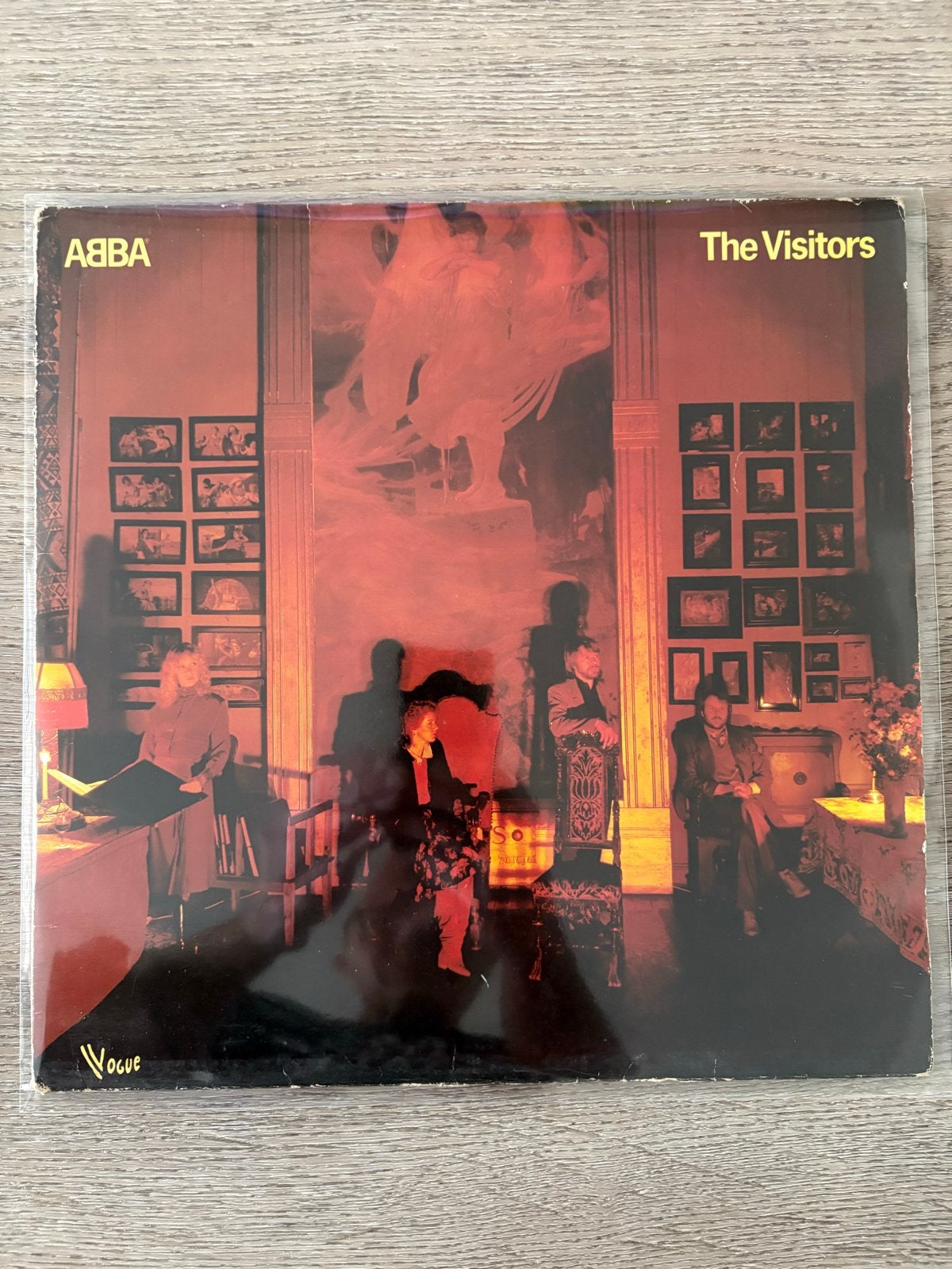 ABBA - The Visitors LP (Vogue, 1981), LP, Gebruikt, Pop, Originele persing