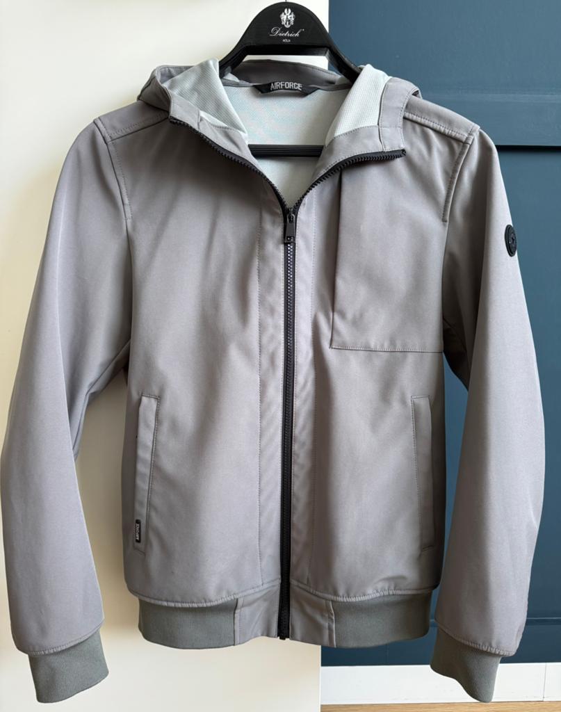 Airforce softshell Jas Chestpocket, maat 14 jaar, Ophalen of Verzenden, Zo goed als nieuw, Jongen, Jas