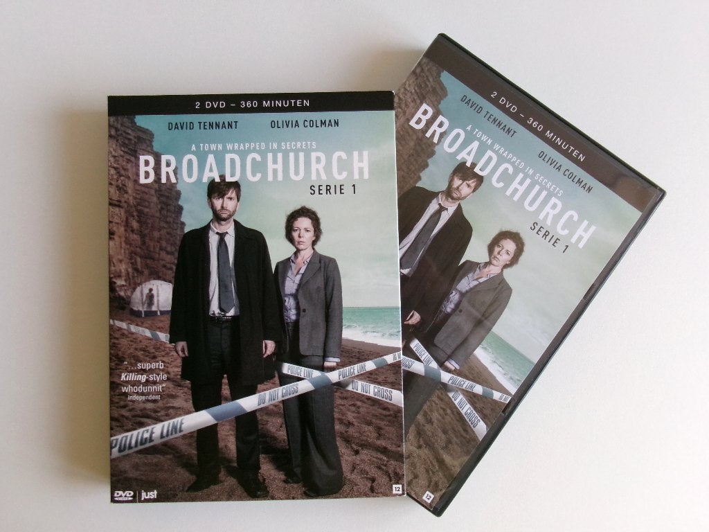 2 Disc DVD - Broadchurch Serie 1, Engels, Nederlands, Ophalen of Verzenden, Zo goed als nieuw