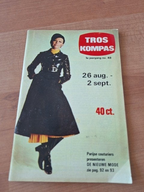Tros Kompas 1967 Mode Udo Jurgens Hildegard Knef, Ophalen of Verzenden, Gelezen, Muziek, Film of Tv
