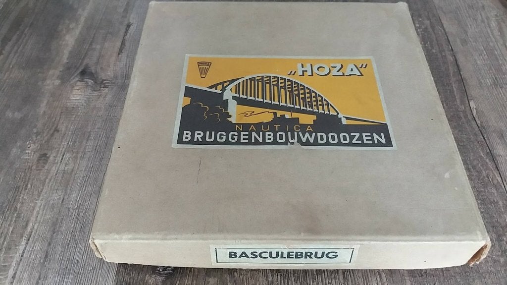 Hoza Bascule brug van hout HH3, Antiek en Kunst, Ophalen of Verzenden