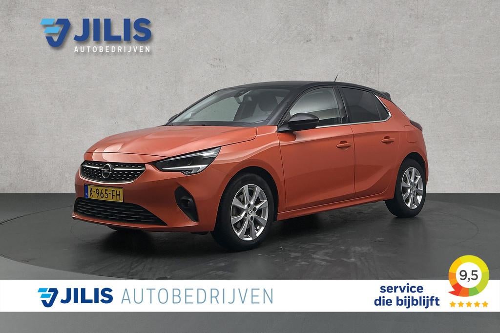 Opel Corsa 1.2 Elegance | LED koplampen | Digitaal display |, 101 pk, Gebruikt, Euro 6, Leder en Stof