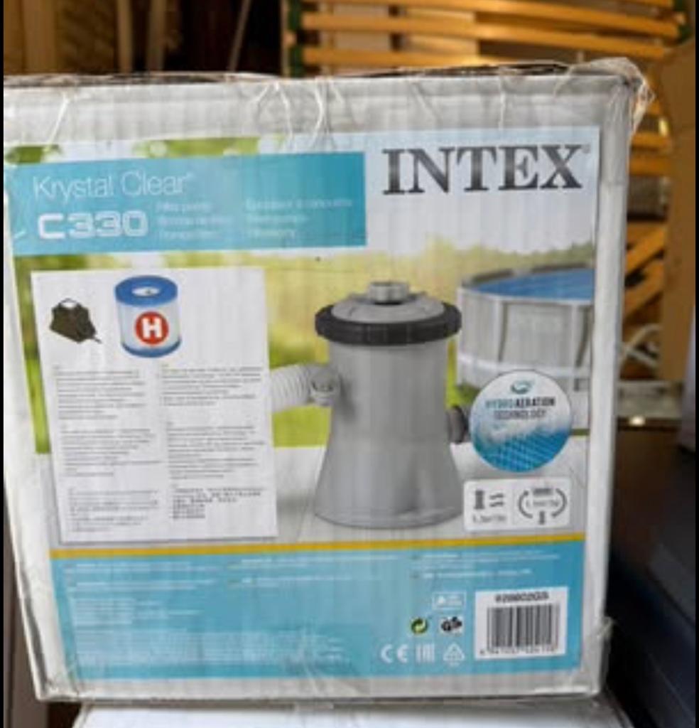 Intex C330 filterpomp nieuw, Ophalen of Verzenden, Nieuw, Zwembadpomp