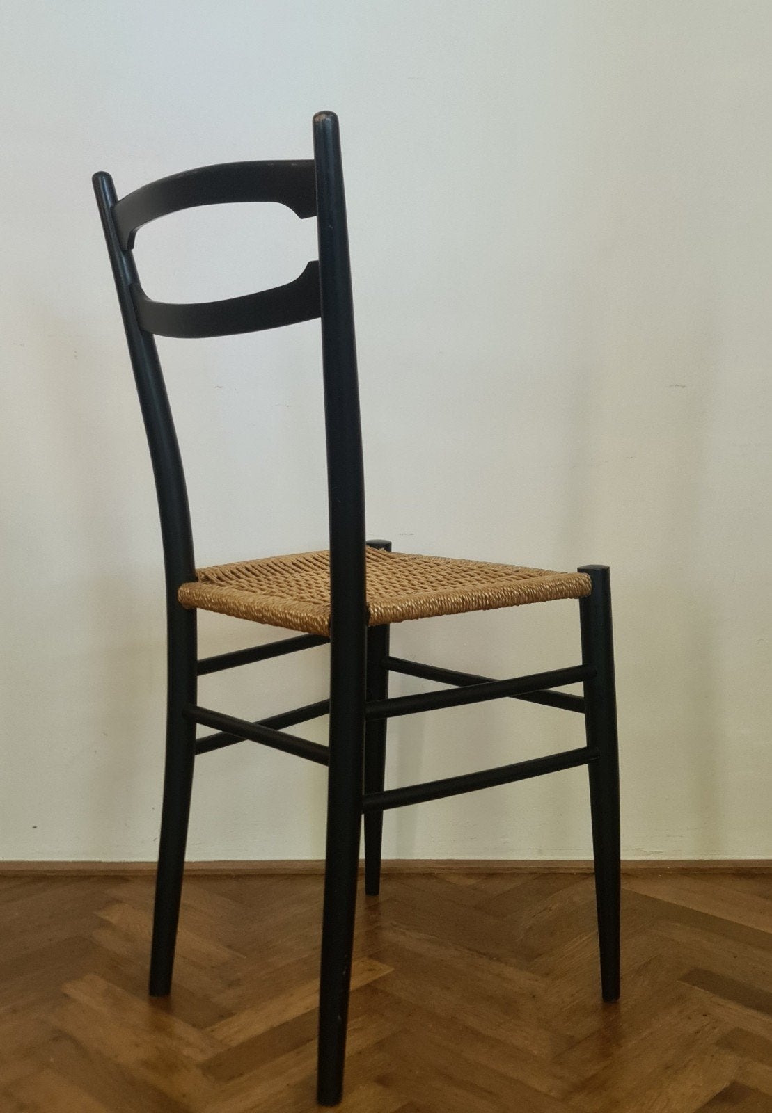 Vintage, design stoel. Eetkamerstoel. Jaren 50, Huis en Inrichting, Ophalen of Verzenden, Eén