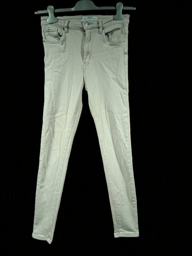 jeans jegging beige 36 Vs. Miss, Ophalen of Verzenden, Zo goed als nieuw, Overige kleuren, W28 - W29 (confectie 36)