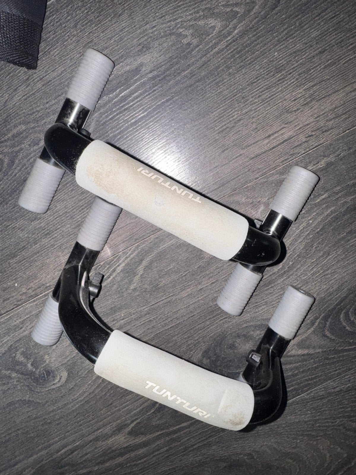 Tunturi Push up bars, Ophalen of Verzenden, Zo goed als nieuw, Push-up steun