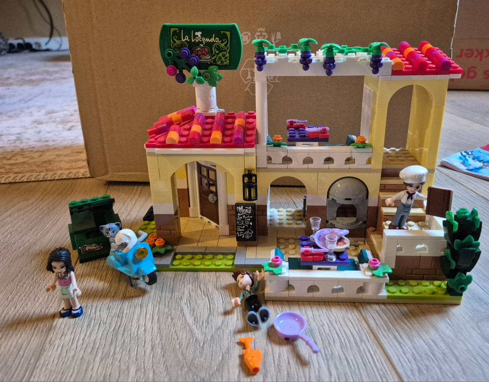LEGO Friends 41379 Heartlake City Restaurant, Lego, Friends, Ophalen of Verzenden, Zo goed als nieuw