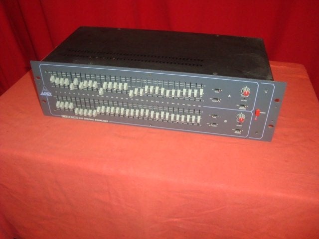 Gebruikt: Apex GX230 230 bands equalizer, 20250375, MTE, Gebruikt, Overige instrumenten, Ophalen of Verzenden