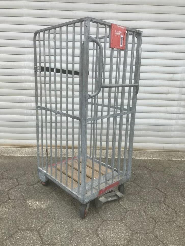 2x rolcontainer/draadkar, 50 / stuk, uiterlijk 31-05 ophalen, Ophalen, Rolcontainer, Gebruikt, Transportkar