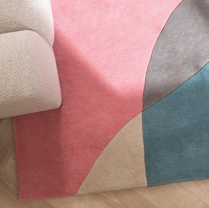 Studio Clarice Clarice Multicolor – 230  330 cm – 100% wol, Huis en Inrichting, 200 cm of meer, Abstract/Modern, Rechthoekig, Nieuw