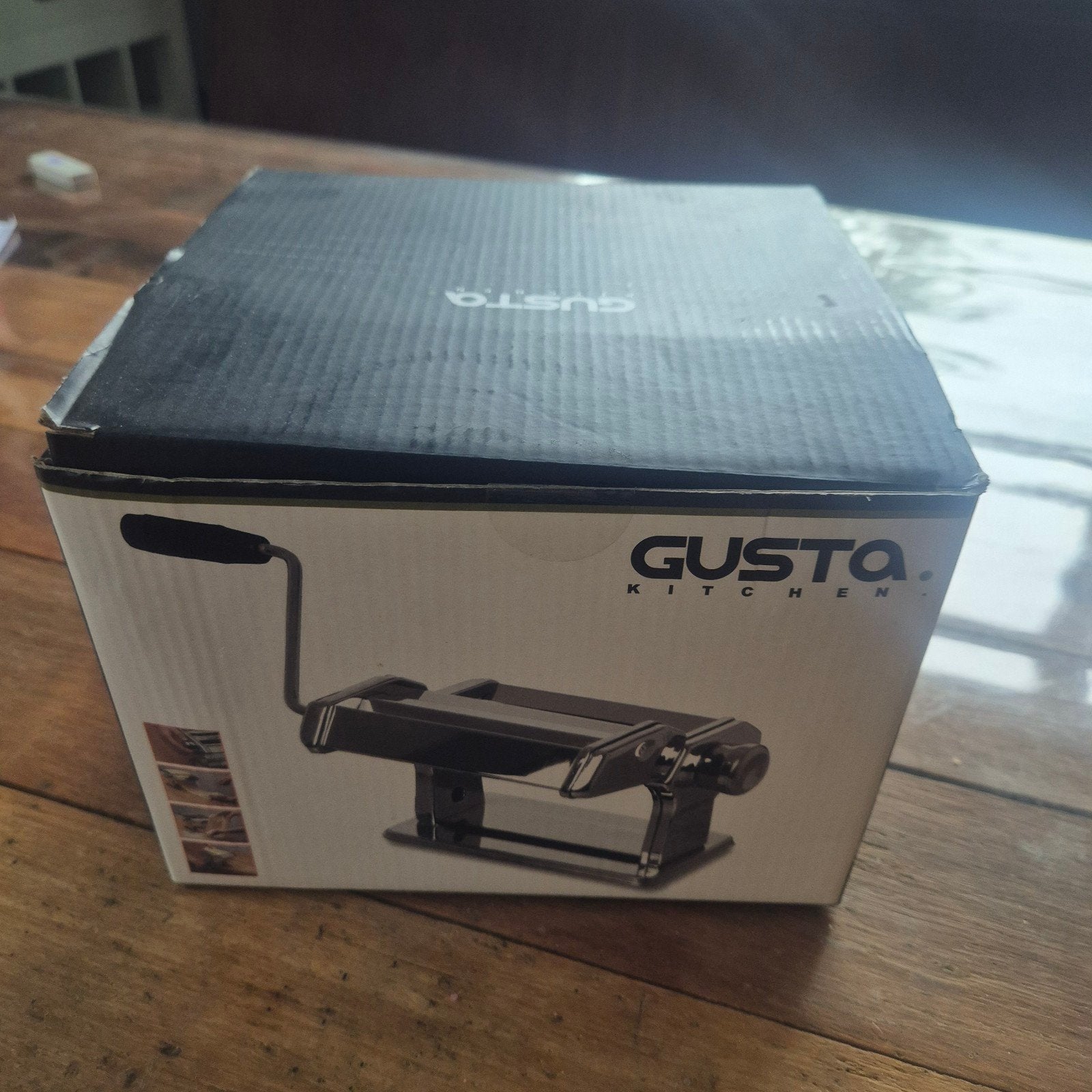 Gusta Pastamachine - Zo goed als nieuw, Zilver, Gusta, Ophalen of Verzenden, Zo goed als nieuw