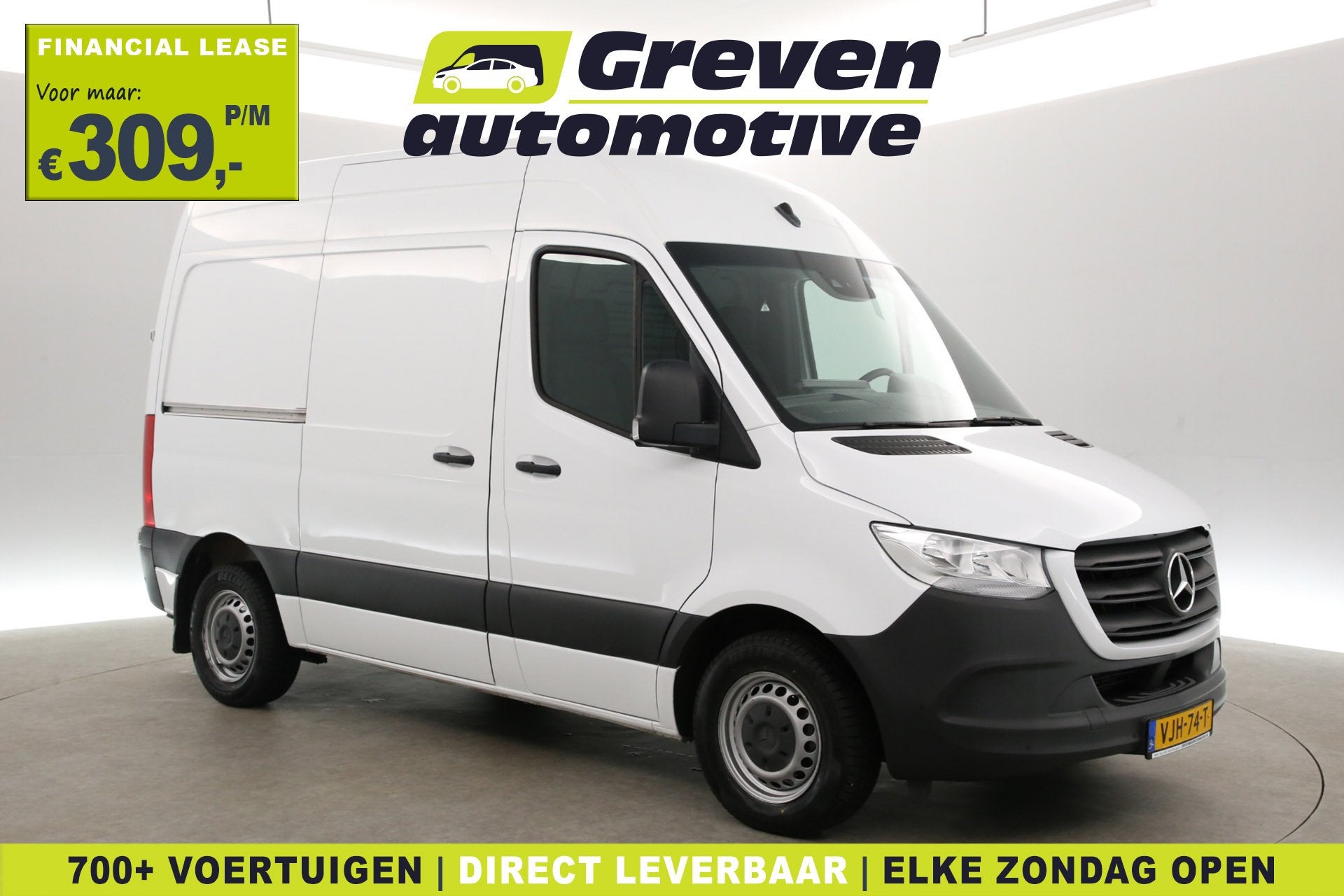Mercedes-Benz Sprinter 314 2.2 CDI 143PK | Automaat | Airco, Auto's, Gebruikt, Euro 6, Wit, Diesel